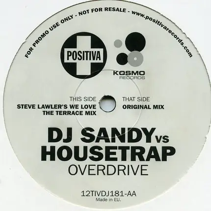 Sandy De Sutter vs. Housetrap - Overdrive