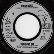 7inch Vinyl Single - Sandy Derix - Träume Tun Weh