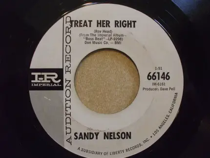 Sandy Nelson - A Lover's Concerto