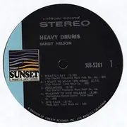 LP - Sandy Nelson - Heavy Drums