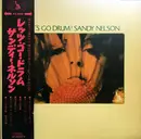 LP - Sandy Nelson - Let's Go Drum! - red
