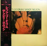 LP - Sandy Nelson - Let's Go Drum! - red
