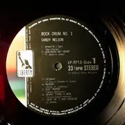 LP - Sandy Nelson - Rock Drum No. 1 - Red vinyl