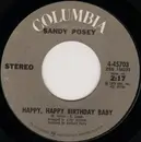 7inch Vinyl Single - Sandy Posey - Happy, Happy Birthday Baby