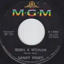7inch Vinyl Single - Sandy Posey - Born A Woman