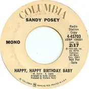 Sandy Posey - Happy, Happy Birthday Baby
