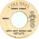 7inch Vinyl Single - Sandy Posey - Happy, Happy Birthday Baby