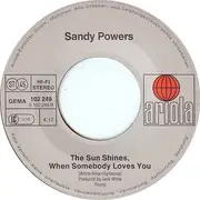 7inch Vinyl Single - Sandy Powers - Midnight Moonbeam
