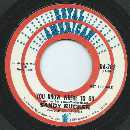 Sandy Rucker - You Know Where To Go