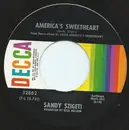 7inch Vinyl Single - Sandy Szigeti - America's Sweetheart / My Steady Diet