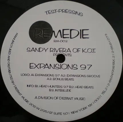 Sandy Rivera - Expansions 97