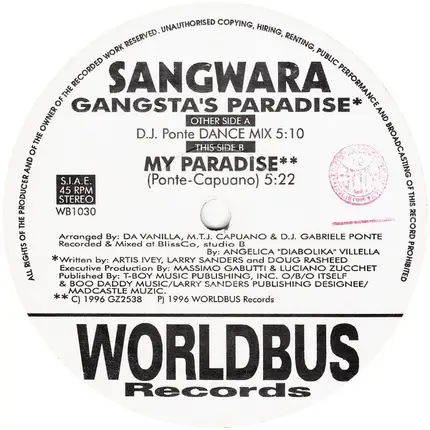 Sangwara - Gangsta's Paradise