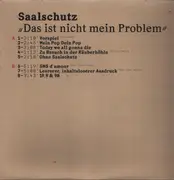 LP - Saalschutz - Das Ist Nicht Mein Problem - Ltd Ed