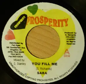Saba Tooth - You Fill Me