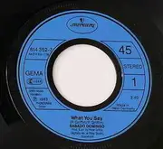 7inch Vinyl Single - Sabado Domingo - What You Say / You And Me