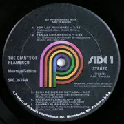 LP - Sabicas , Carlos Montoya - The Giants Of Flamenco
