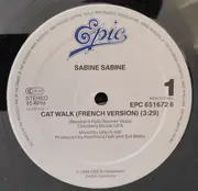12inch Vinyl Single - Sabine Sabine - Cat Walk (French Version)