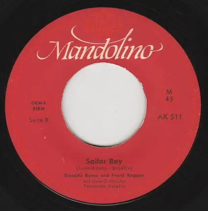 Sabri Hilgen Und Rinaldo Roma / Frank Kopper - Lup - Di - Lu / Sailor Boy
