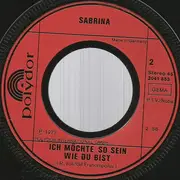 7inch Vinyl Single - Sabrina - ...Und Du Willst Gehn (Porque Te Vas)