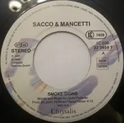 7inch Vinyl Single - Sacco & Mancetti - Smoke Signs