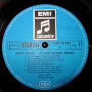 LP - Sacha Distel - Les Plus Grands Succès