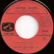 7inch Vinyl Single - Sacha Distel - L'Incendie A Rio / Y En A Qui Font Ça / Mon Petit Bout D'Chou / Rebecca Et Moi