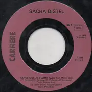 7inch Vinyl Single - Sacha Distel - Parce Que Je T'aime