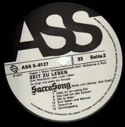 LP - SacroSong - Zeit Zu Leben - xian sacropop