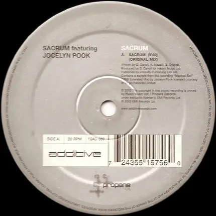 Sacrum Featuring Jocelyn Pook - Sacrum