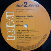 LP - Sad Café - Misplaced Ideals - Die-Cut, Insert