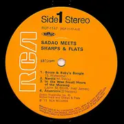 LP - Sadao Watanabe & Nobuo Hara And His Sharps & Flats - Sadao Meets Sharps & Flats - + OBI