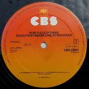 Double LP - Sadao Watanabe - How's Everything (Sado Watanabe Live At Budokan)