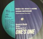 12inch Vinyl Single - Sadao Watanabe - One's One: Wonderful Module Makes Wonderful 2' x 4' - EP
