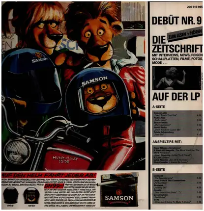 Sade, Hanoi Rocks, Elvis Costello a.o. - Debüt LP / Zeitschrift Ausgabe 9