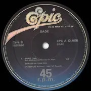 12inch Vinyl Single - Sade - Smooth Operator