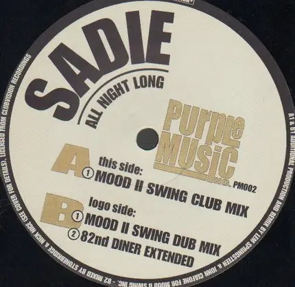 Sadie - All Night Long