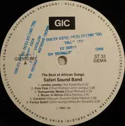 LP - Safari Sound Band - The Best Of African Songs