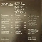 Double LP - Sahib Shihab - Companionship - Still Sealed