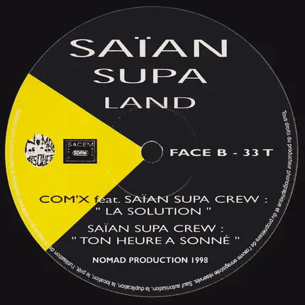 Saïan Supa Crew - Saïan Supa Land