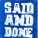 7inch Vinyl Single - Said And Done - Feel It EP - red pressing + download code