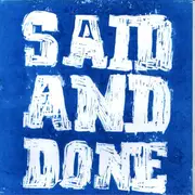 7inch Vinyl Single - Said And Done - Feel It EP - red pressing + download code