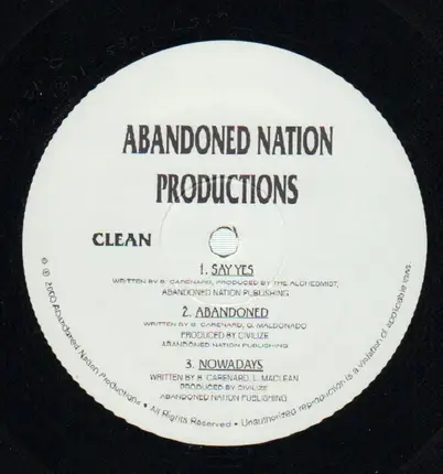SAIGON - Say Yes / Abandoned / Nowadays