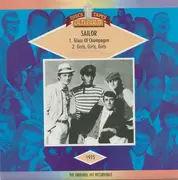 7inch Vinyl Single - Sailor - Glass Of Champagne / Girls, Girls, Girls - Picture Sleeve