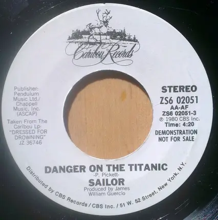 Sailor - Danger On The Titanic