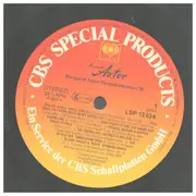 LP - Sailor, Paul Anka, Christie a.o. - Margaret Astor Herbstcollection 78