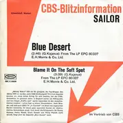 7inch Vinyl Single - Sailor - Blue Desert