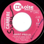 7inch Vinyl Single - Saint-Preux , Michel Laurent - The Sun Is Gonna Rain