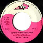 7inch Vinyl Single - Saint-Preux - Concerto Pour Une Voix
