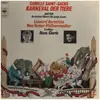 LP - Saint Saens - Karneval der Tiere,, Bernstein, NY Philh, Britten, Hans Clarin - blue labels