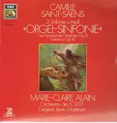 Saint Saens - Orgel-Sinfonie,, Marie-Claire Alain, Orch de lORTF, Martinon